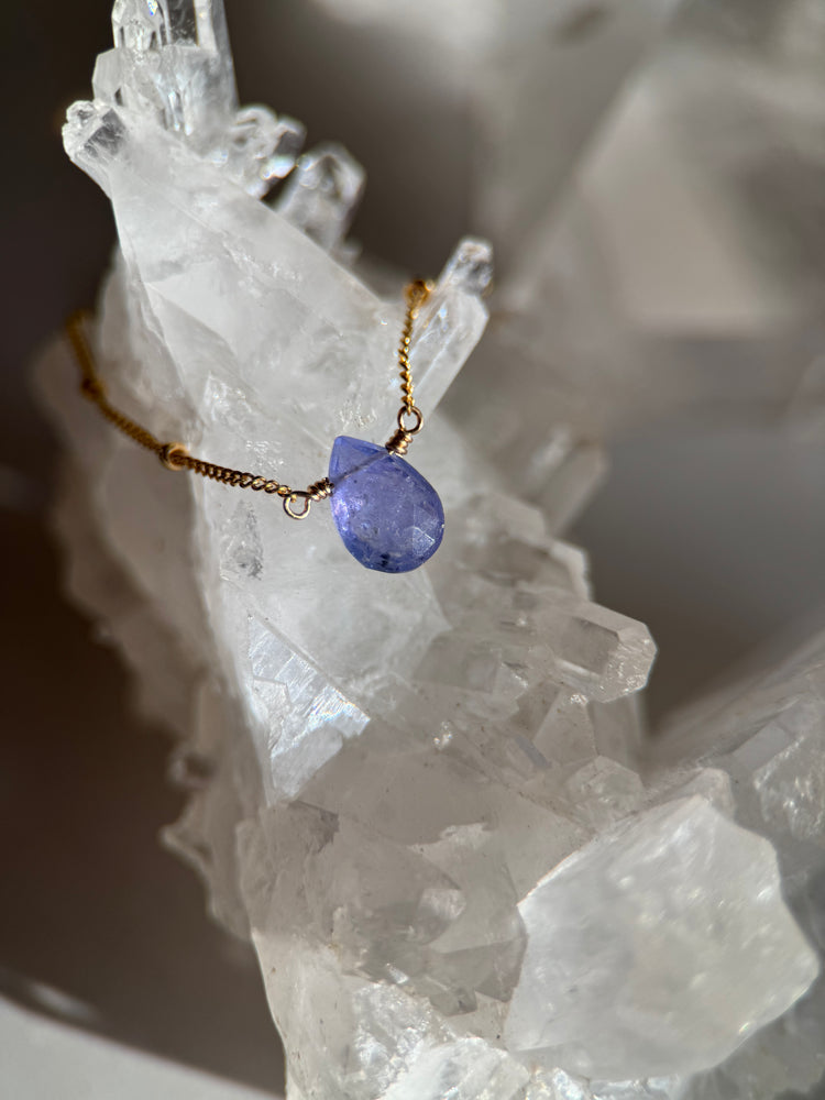 Solus Necklace - Tanzanite