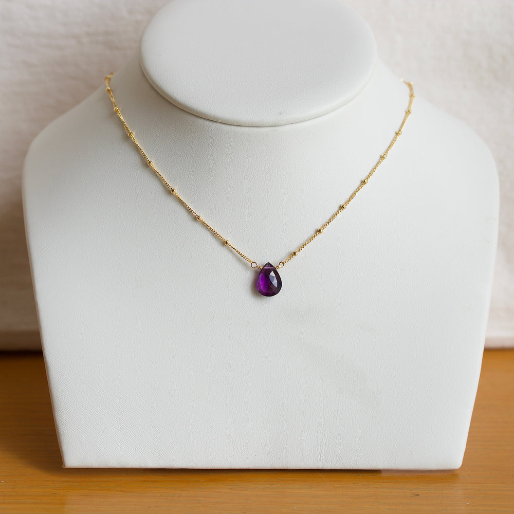 Solus Necklace - Amethyst