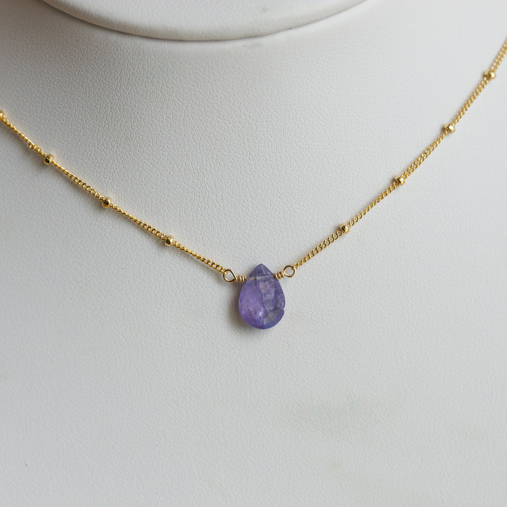 Solus Necklace - Tanzanite
