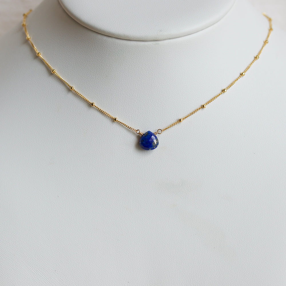 Solus Necklace - Lapis Lazuli