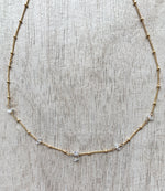 Herkimer Diamond "wǔ” Necklace